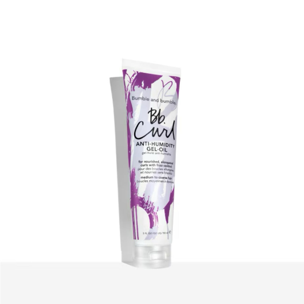 Bumble and bumble curl anti-humidity gel-oil tube, white with purple label