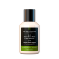 After-shave balm bottle, beige with black cap; Bergamot & Neroli label.
