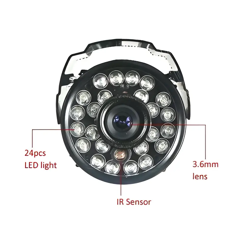 Black CMOS Wholesale Monitoring Surveillance Cameras