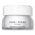 Bobbi Brown Extra Repair Moisture Cream Intense jar with white lid, gray base