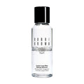 Bobbi Brown makeup remover bottle with black cap, clear liquid, label text