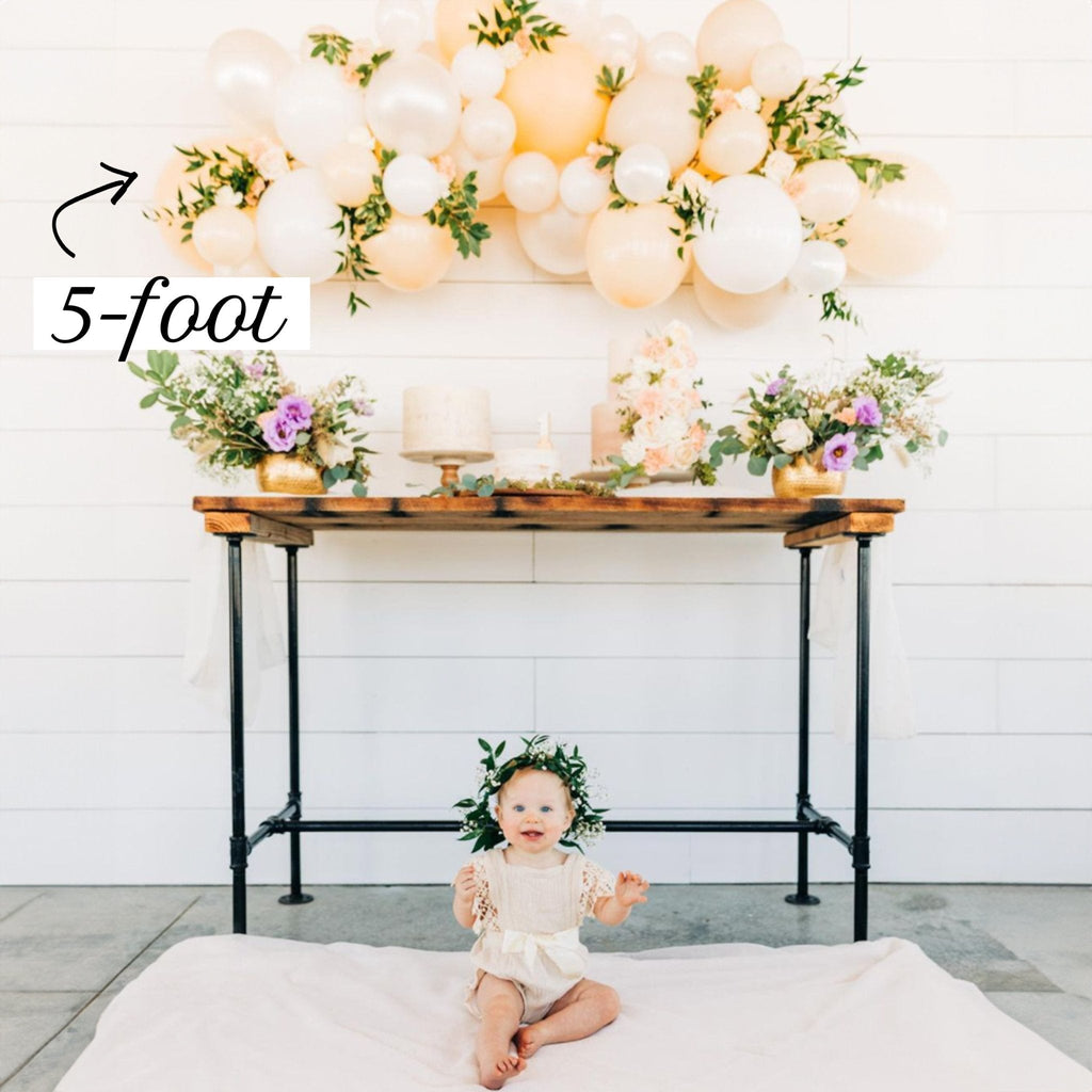 Neutral Boho Balloon Garland Kit | Blush White Sand Pearl DIY Arch
