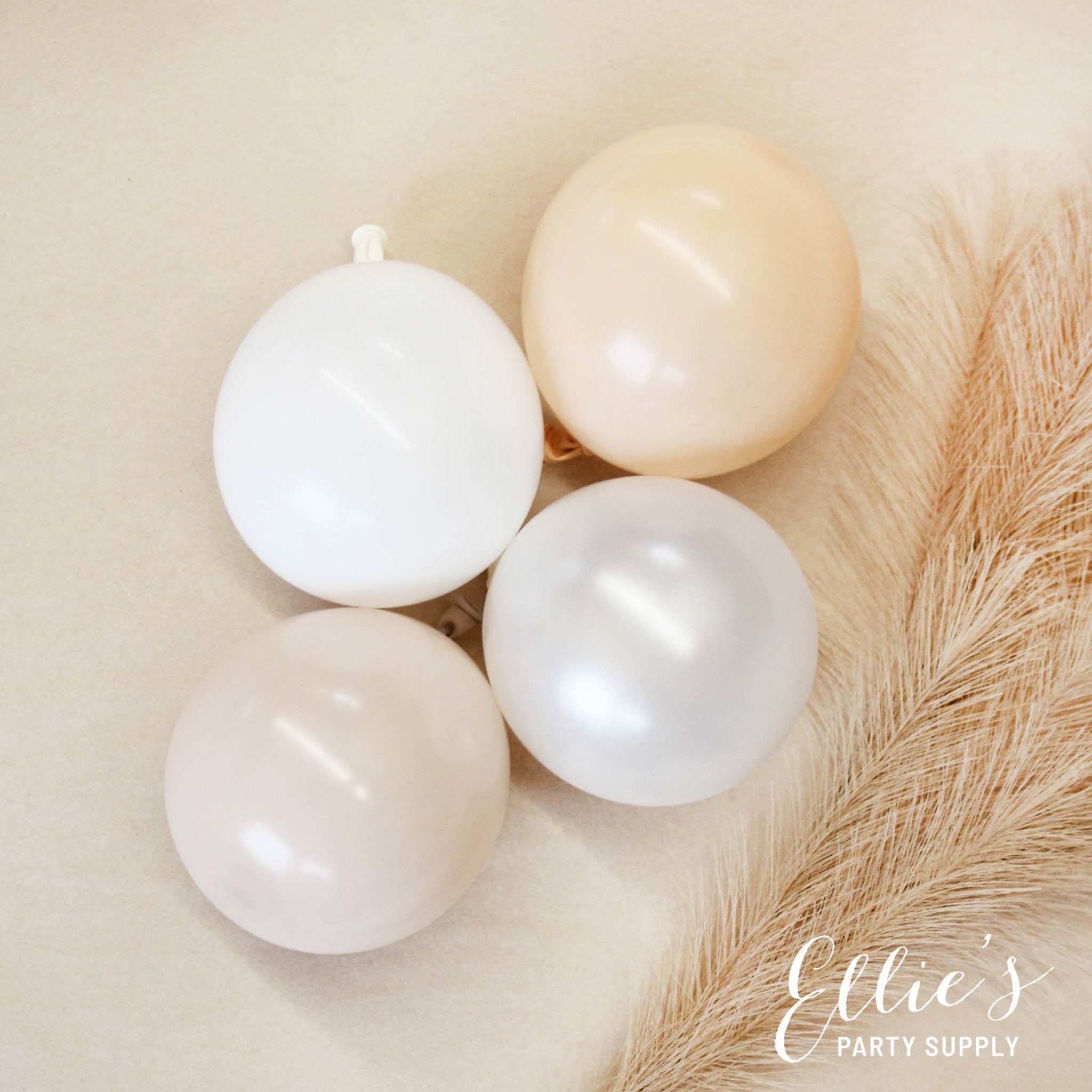 Neutral Boho Balloon Garland Kit | Blush White Sand Pearl DIY Arch
