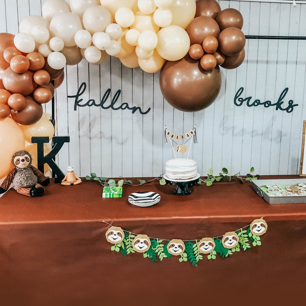 Boho Natural and Neutral Balloon Garland Kit – Blush & Mocha
