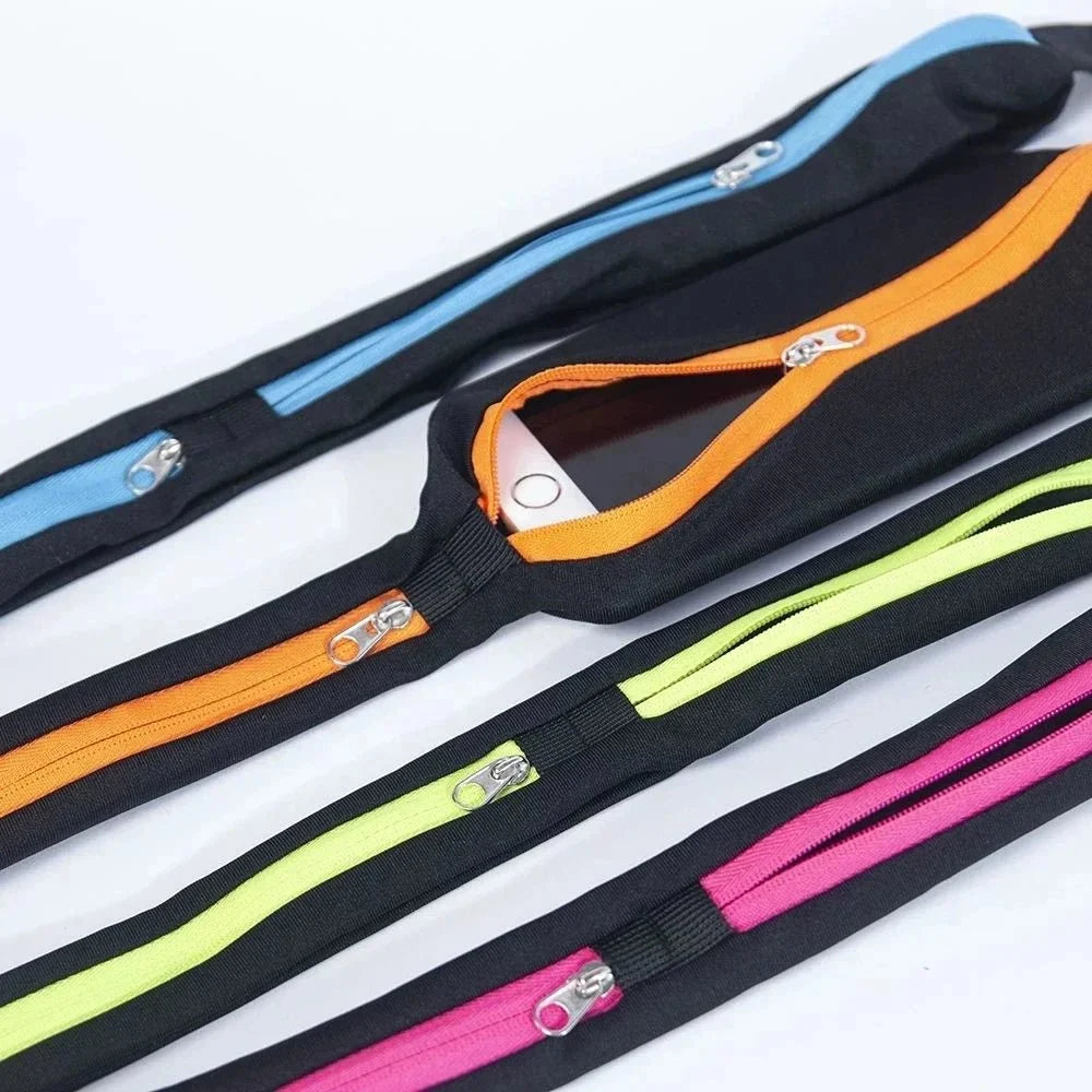 Unisex Running Waist Bag | Adjustable Lightweight Belt Pack for Jogging