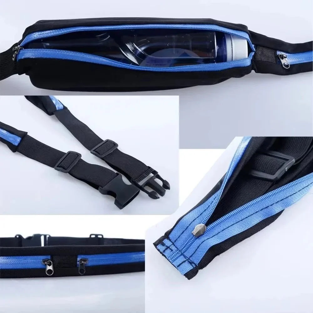 Unisex Running Waist Bag | Adjustable Lightweight Belt Pack for Jogging