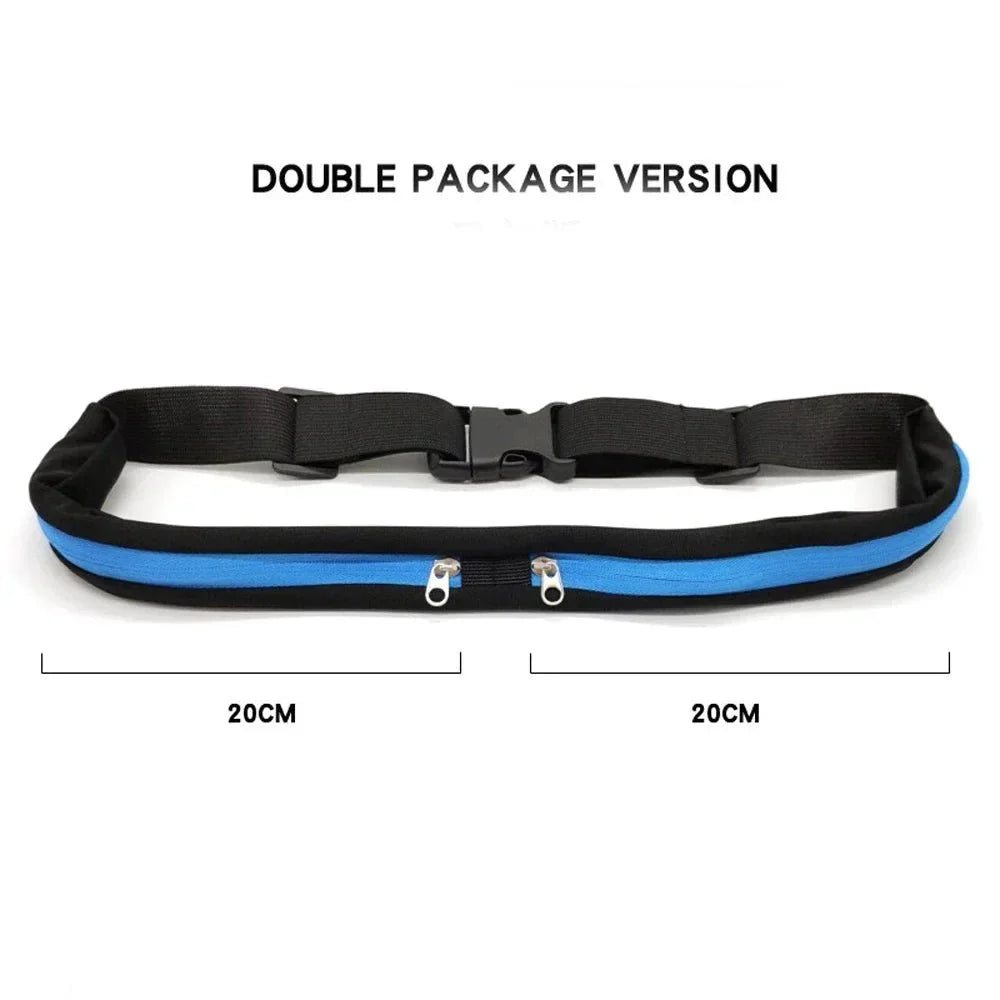 Unisex Running Waist Bag | Adjustable Lightweight Belt Pack for Jogging