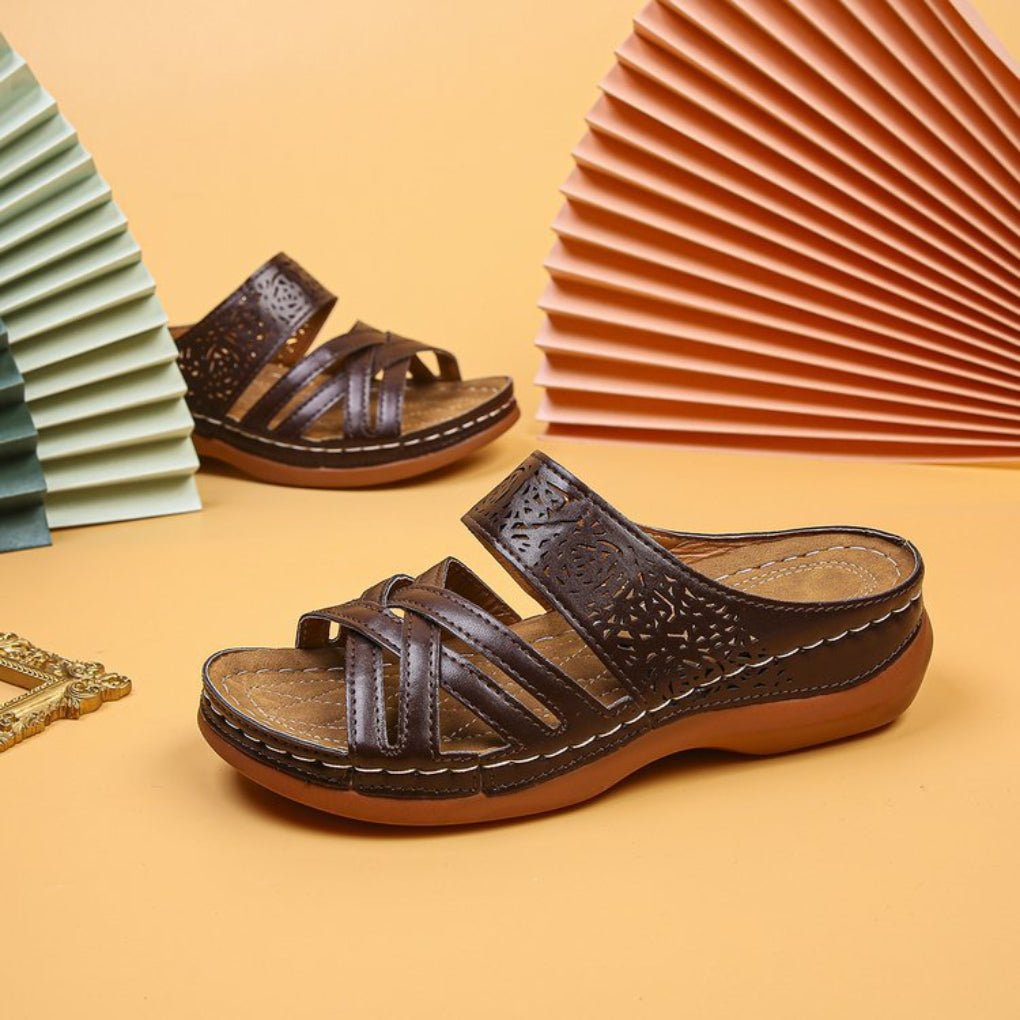 Boho Chic Wedge Sandals for Summer