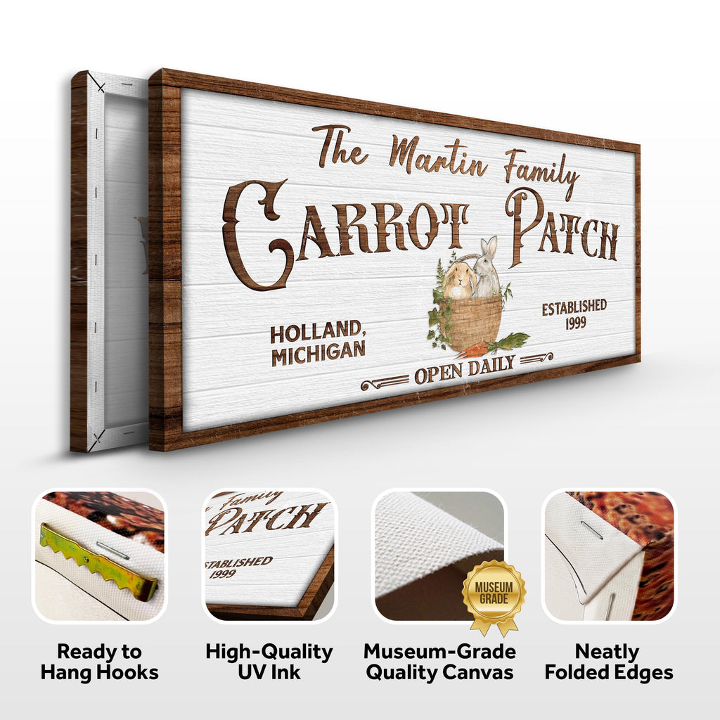 Carrot Patch Easter Sign III