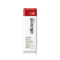 White skincare tonic lotion bottle with red cap, front label and 250 ml size