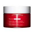 Clarins Masvelt Advanced body shaping cream jar with red label and white lid