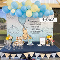 Pastel Blue & Yellow Balloon Garland Kit | First Bee Day & Baby Shower DIY Arch