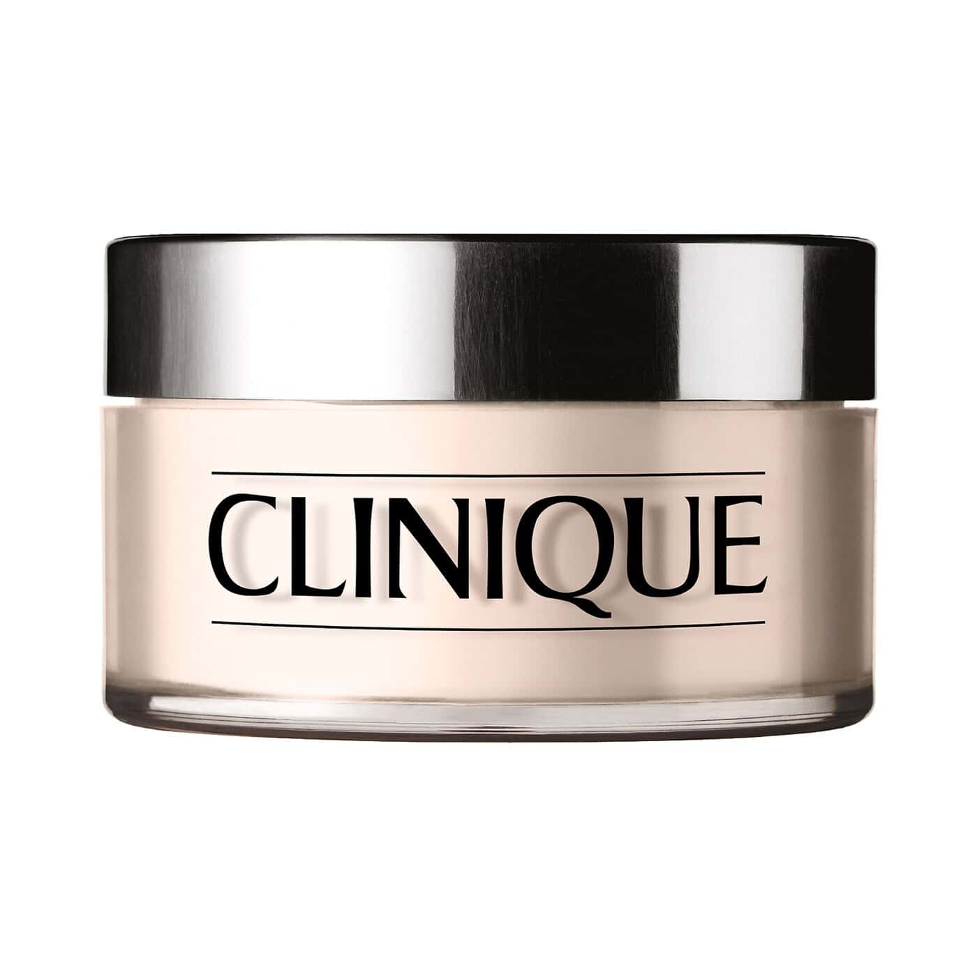 Clinique blended face powder jar in neutral beige
