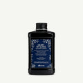 Silkening shampoo bottle Davines Heart of Glass, 250 mL, black cap and label