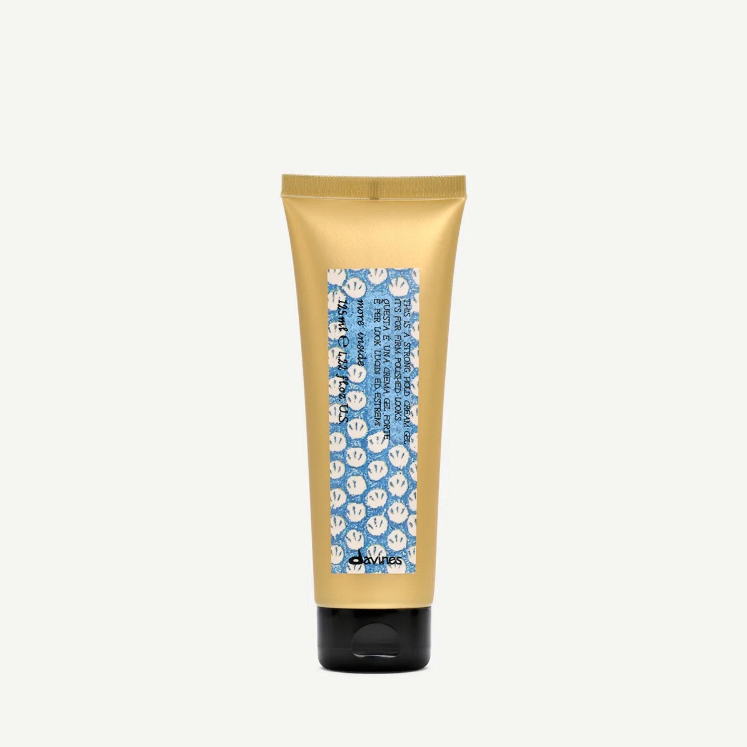 Davines More Inside Strong Hold Cream Gel tube, 125 mL