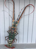 Decorative Painted Hanging Bamboo Lobster