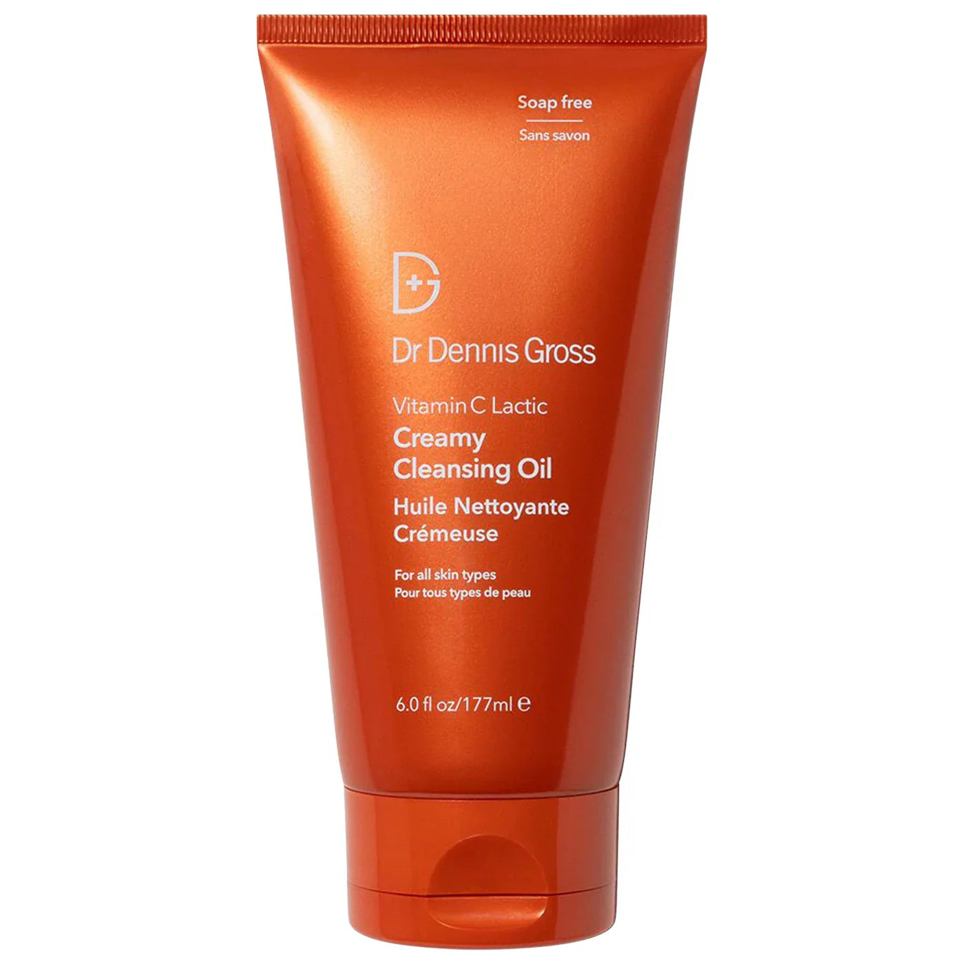 Dr. Dennis Gross Vitamin C creamy cleansing oil tube, orange, 6.0 oz
