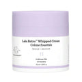 Drunk Elephant Lala Retro Whipped Cream jar with purple lid, white cream container