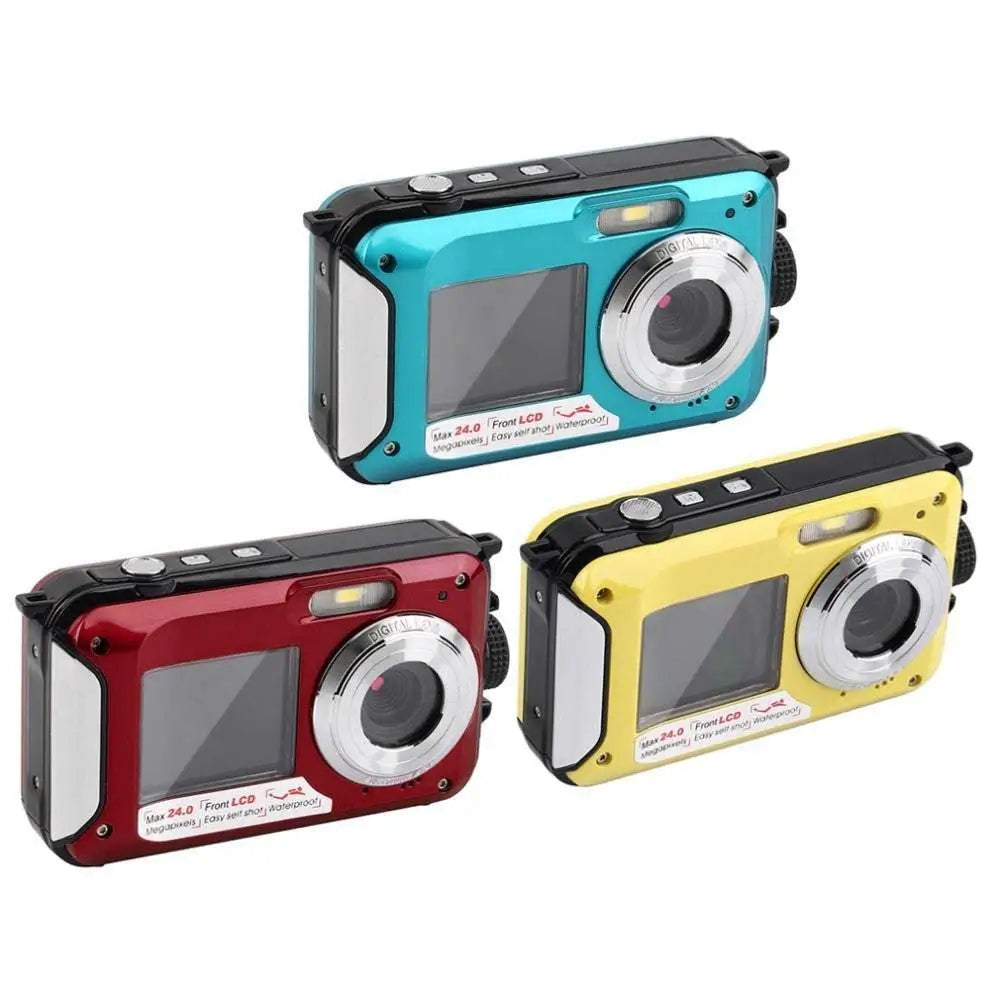 Dual Screen Waterproof HD Digital Camera