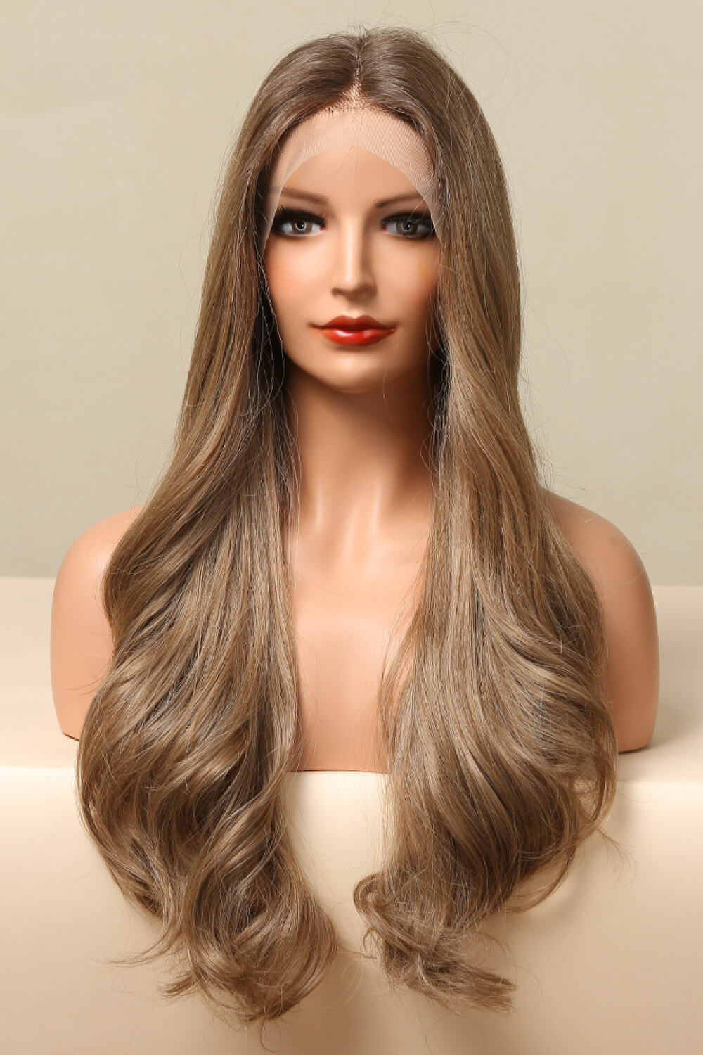 26" Long Wavy Lace Front Wig