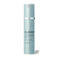 Elemis neck balm bottle, light blue with silver cap, 50 ml