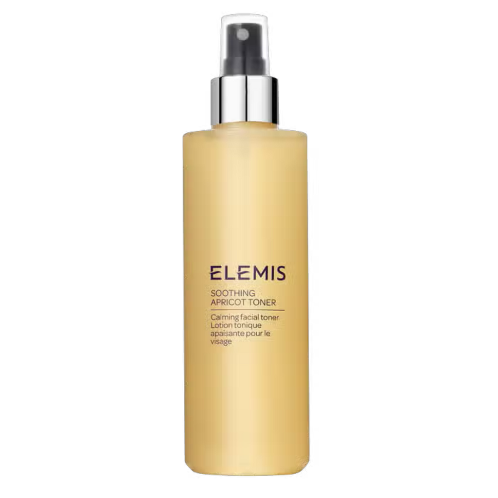 Elemis Apricot Toner 200ml bottle with silver pump sprayer