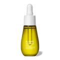 Elemis Superfood facial oil bottle, amber liquid with white dropper cap