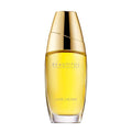 Estee Lauder Beautiful Eau de Parfum spray bottle, gold cap and amber glass