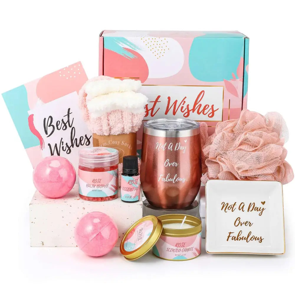Fabulous Tumbler and Bath Salt Gift Set