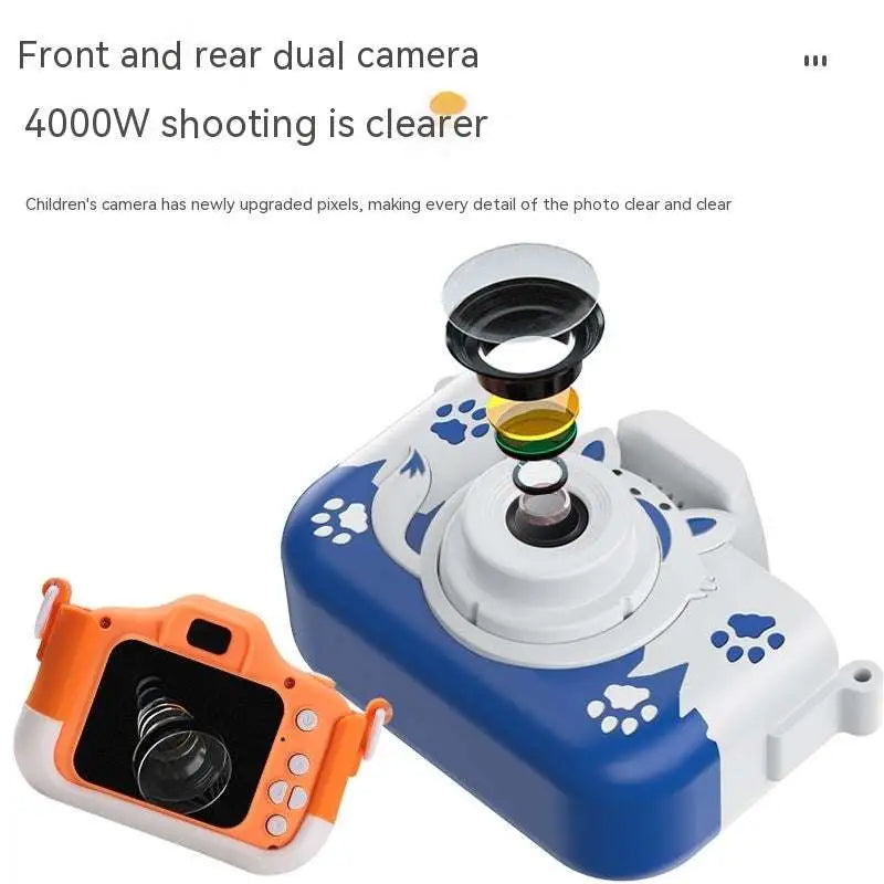Fox and Cat Cartoon Children’s Digital Camera