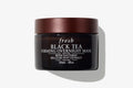 Fresh Black Tea firming overnight mask jar, dark brown with maroon lid