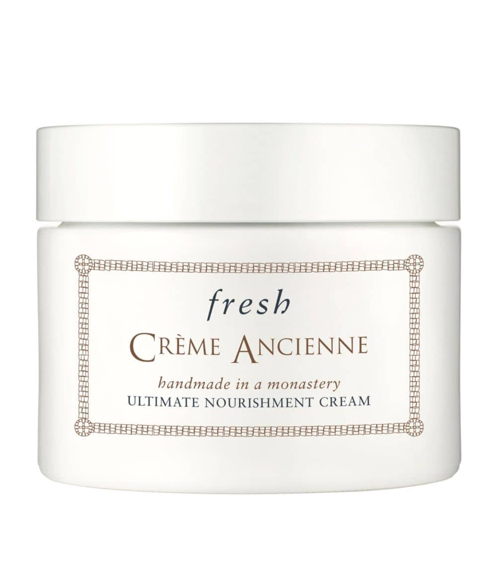 Fresh Crème Ancienne cream jar with white lid and label