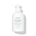 White body lotion pump bottle with Fresh logo and grapefruit label, 300 mL.