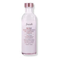 Fresh rose deep hydration oil-infused serum bottle with rose-gold cap, glass