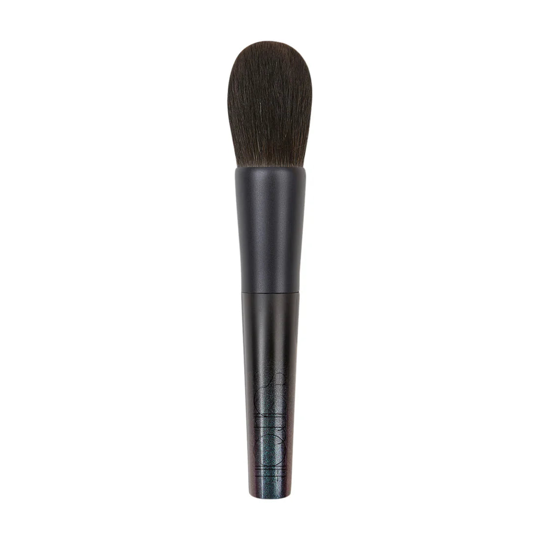 Surratt Beauty Artistique face brush with dark bristles and matte dark handle