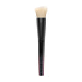 Foundation brush with black handle and beige bristles