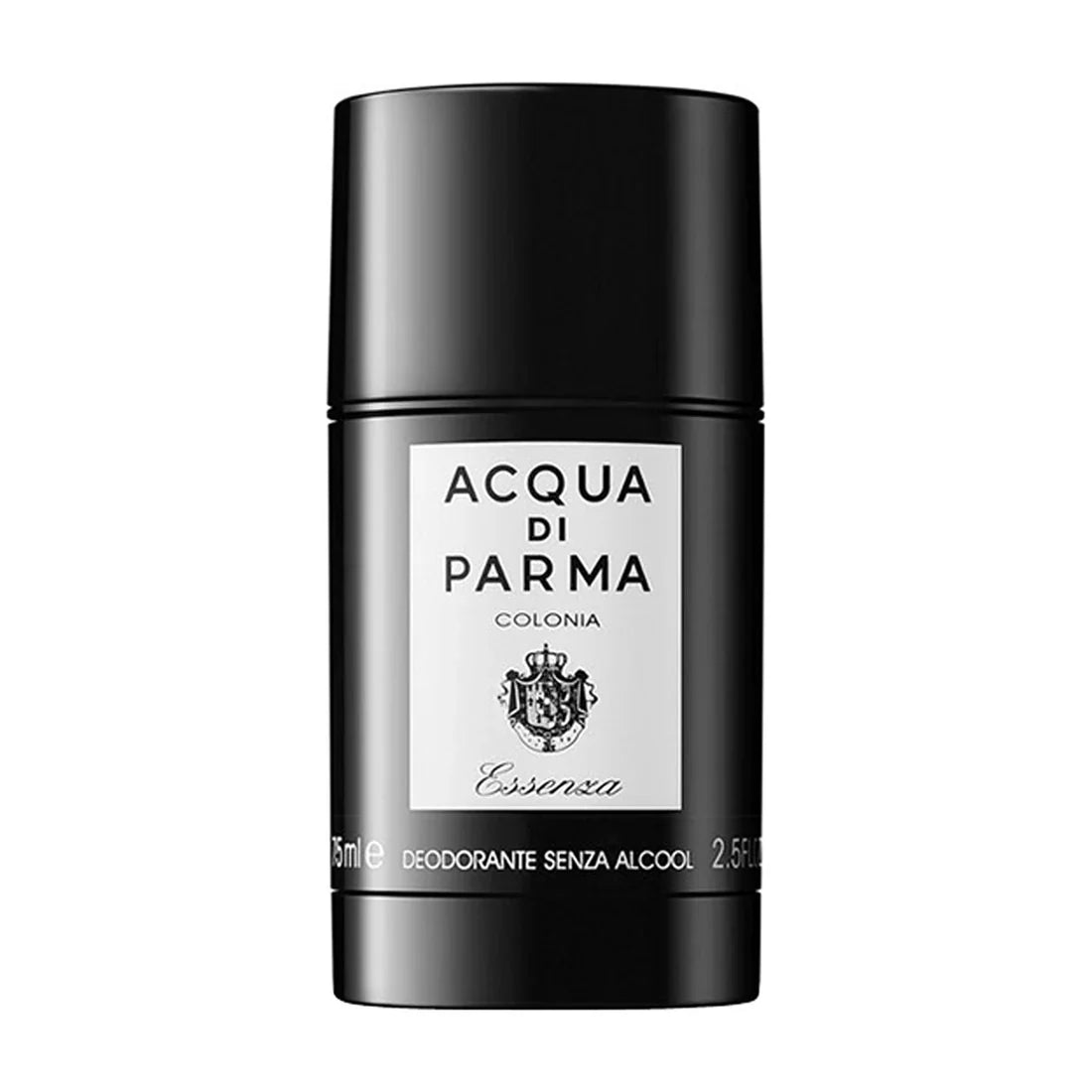 Acqua di Parma Colonia Essenza deodorant stick, black tube with silver label