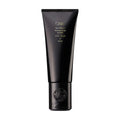 Oribe gel serum in a dark squeeze tube with embossed rose emblem