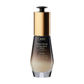 Oribe Power Drops Damage Repair Booster bottle with gold pump and frosted label