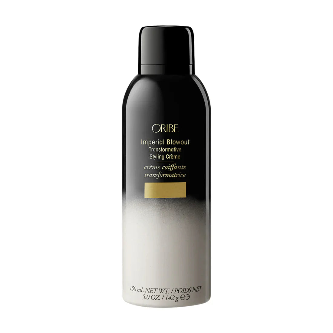 Oribe Imperial Blowout transformative styling creme bottle with black cap