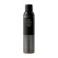 Oribe clarifying shampoo bottle, black with patterned label and black cap