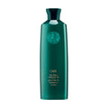 Oribe Curl Gloss hydration and hold bottle in dark teal glass
