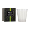 Lemongrass & ginger scented candle with frosted glass holder and NEST label