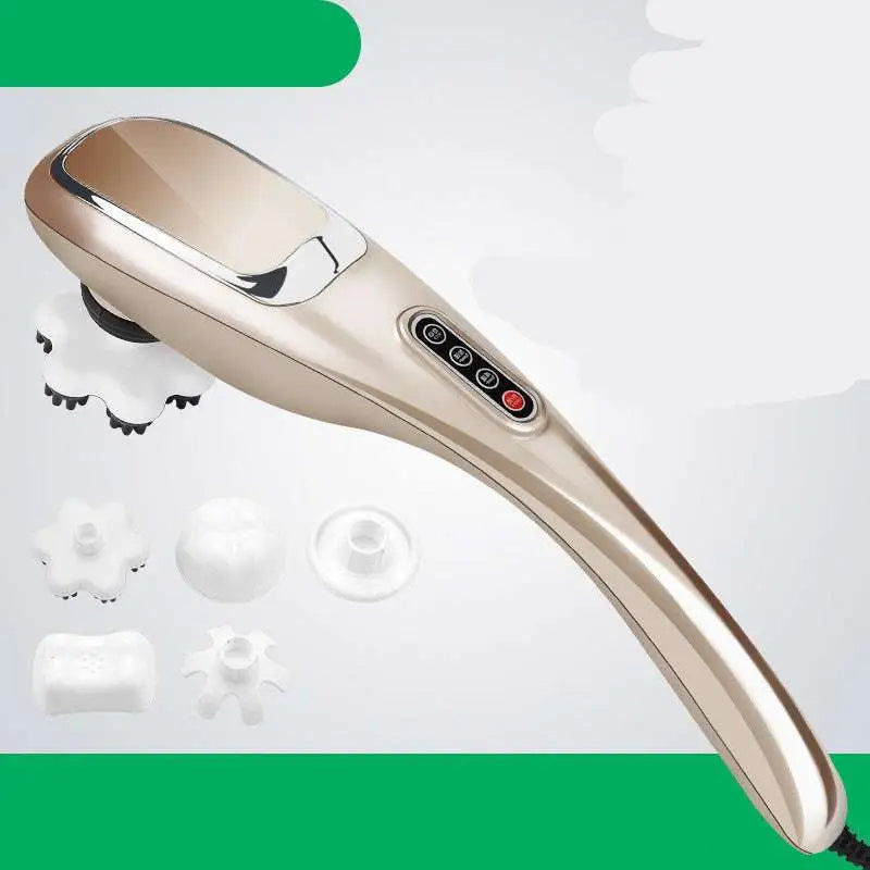 Gold Electric Cervical Massage Stick