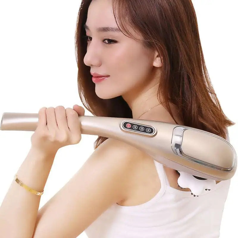 Gold Electric Cervical Massage Stick