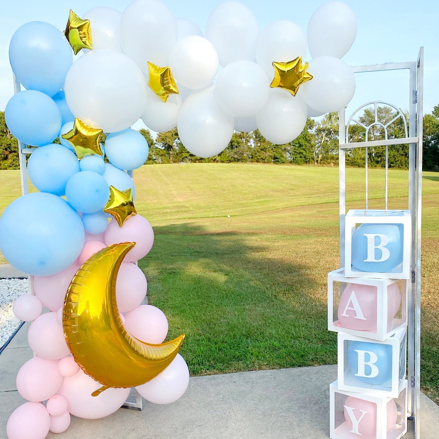 Moon and Star Balloon Pack