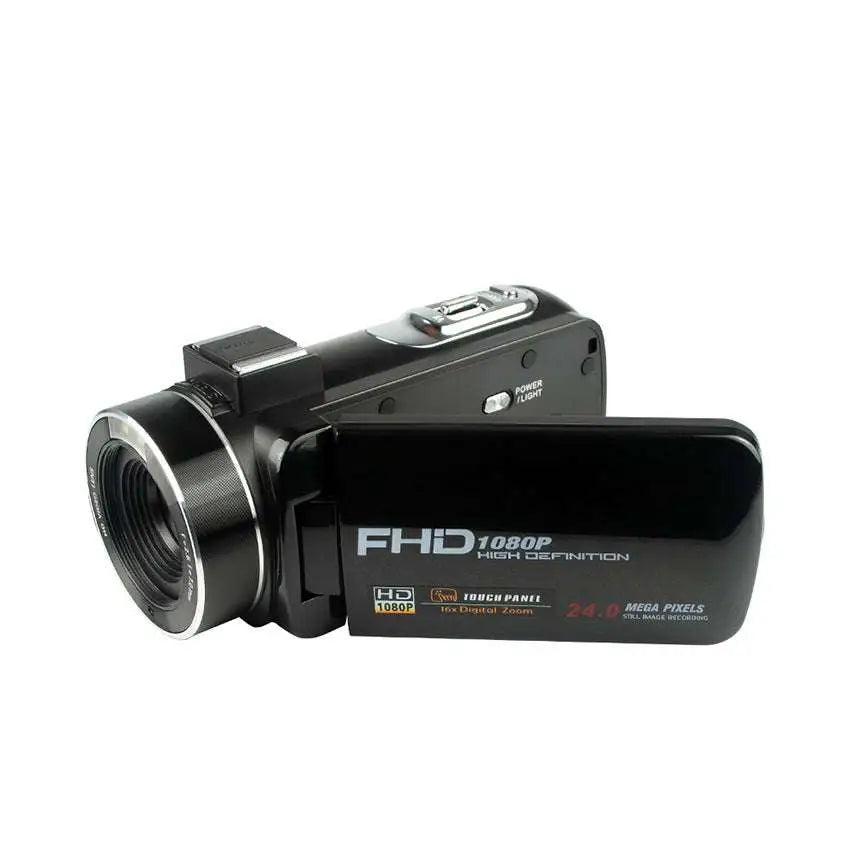 HD Digital Camera with Microphone and Flip Screen