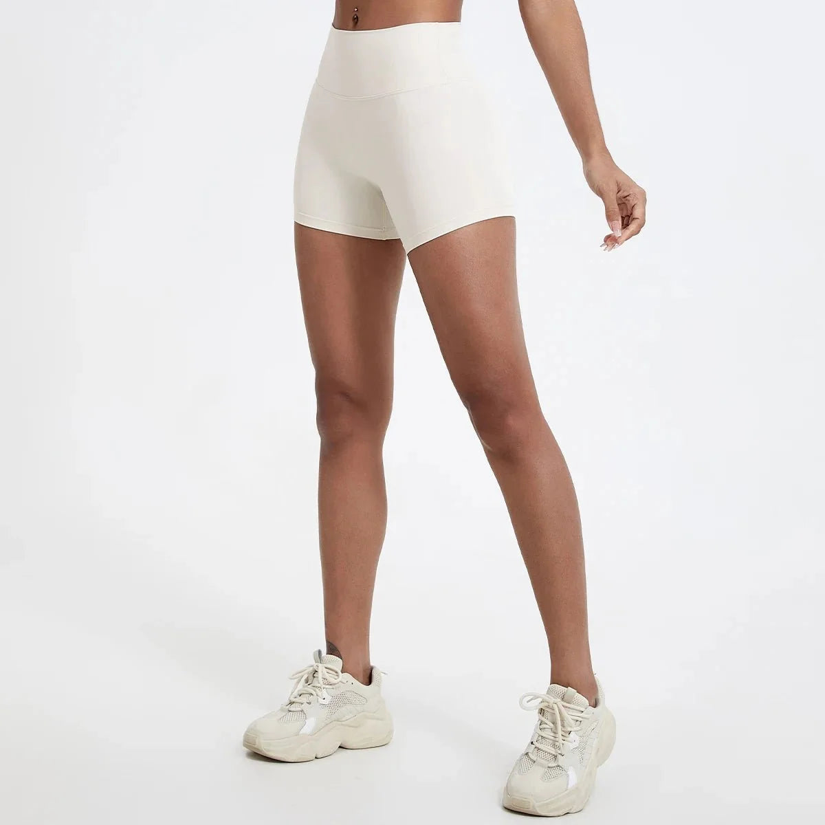 High Waist Compression Shorts | Butt-Lifting Yoga and Fitness Leggings