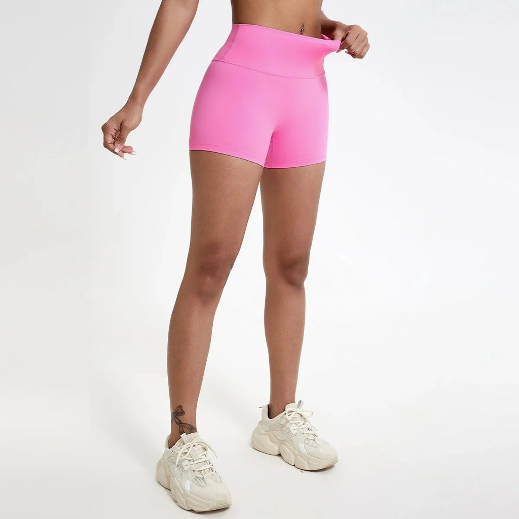 High Waist Compression Shorts | Butt-Lifting Yoga and Fitness Leggings