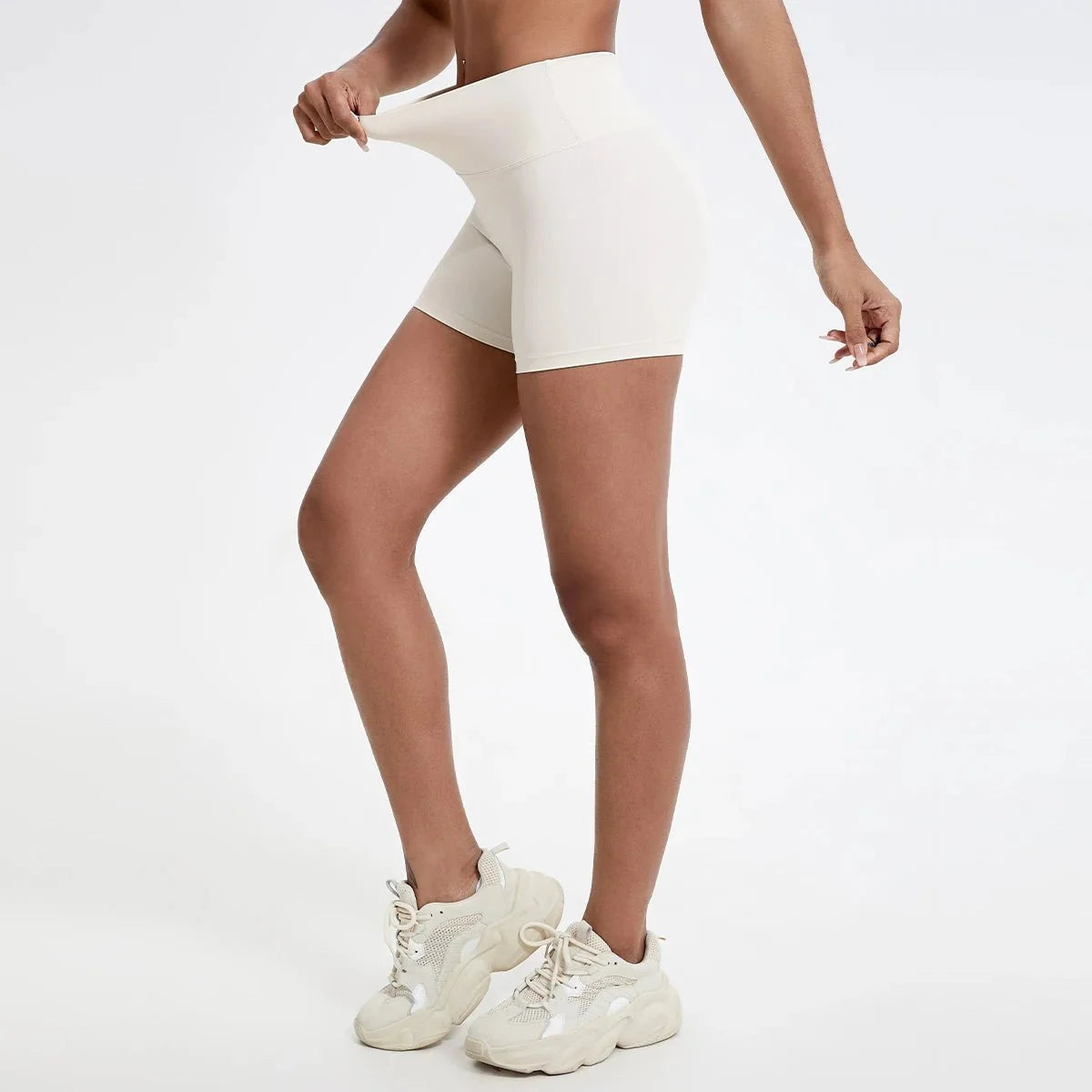 High Waist Compression Shorts | Butt-Lifting Yoga and Fitness Leggings